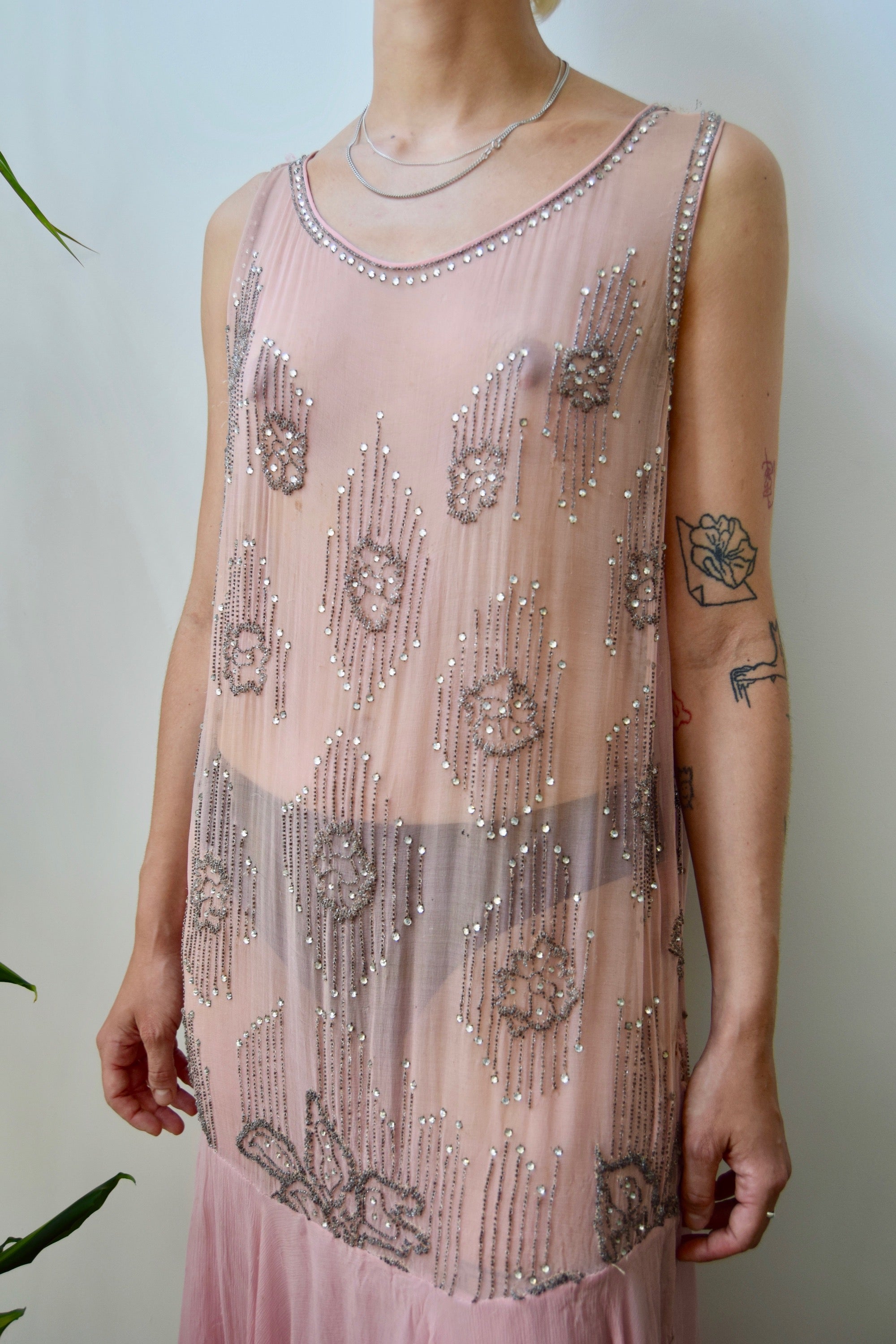 Chiffon hotsell flapper dress