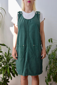 Forest Green Jumper Dress