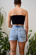 Light Wash "Hollywood Era" Cut Offs