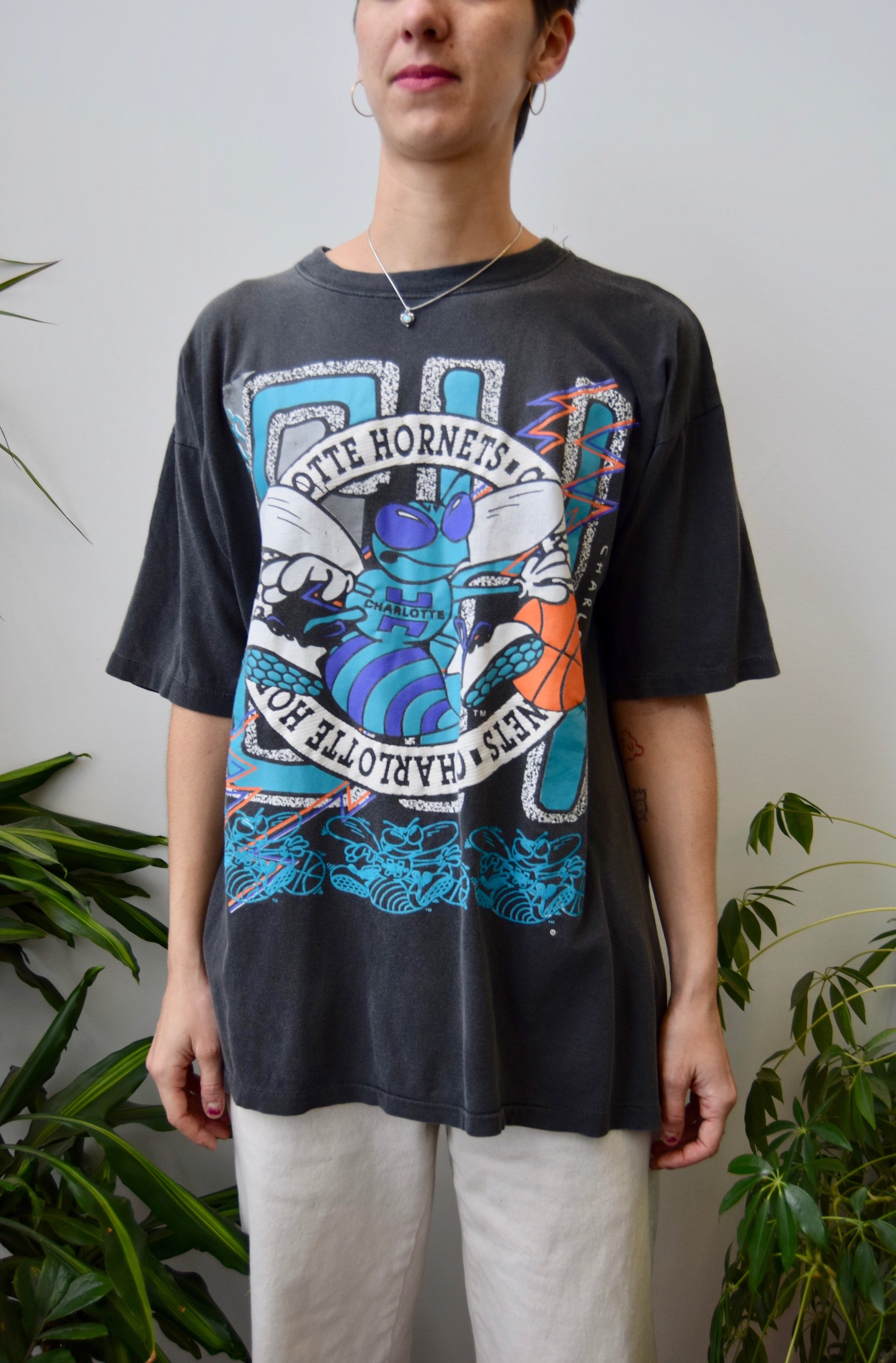 90's Charlotte Hornets Tee