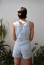 "No Boundaries" Denim Shorteralls