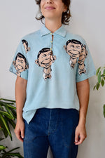 RARE Fifties Alfred E. Neuman Rayon Shirt