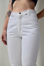 'Bonjour' White Jeans