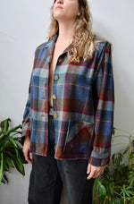 "Pendleton" Plaid Wool Jacket