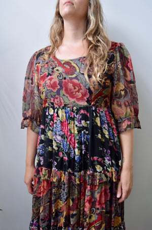 Gauzy Rayon Romantic Dress