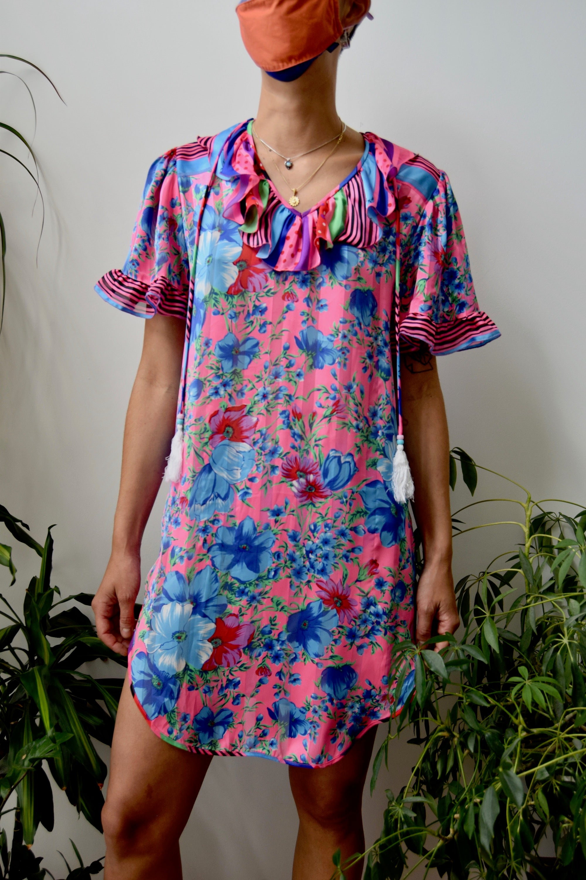 Diane Freis Floral Tunic Dress