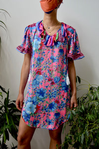 Diane Freis Floral Tunic Dress