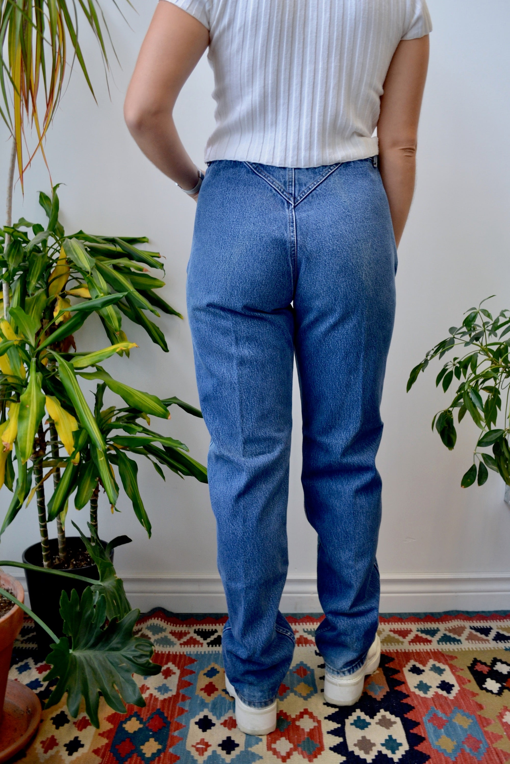 Nineties Posted Jeans