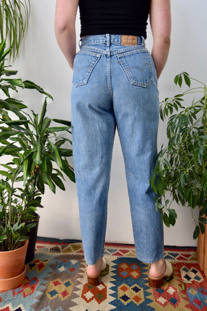 Levis Double Button Tapered Jeans