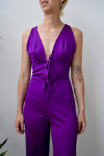 Disco Violet Jumpsuit