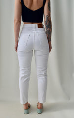 'Bonjour' White Jeans