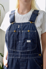 Seventies Lee Dark Wash Overalls