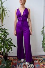 Disco Violet Jumpsuit