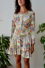 Sixties Mod Garden Dress