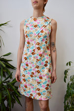 Sixties Neapolitan Floral Dress