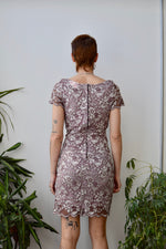 Mauve Lace Aughts Dress