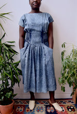 Eighties Backless Denim Dress