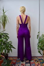 Disco Violet Jumpsuit