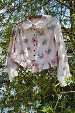 Pretty Pink Vintage Bouquet Top