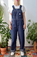 Seventies Lee Dark Wash Overalls