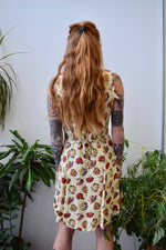 Nineties Floral Rayon Dress