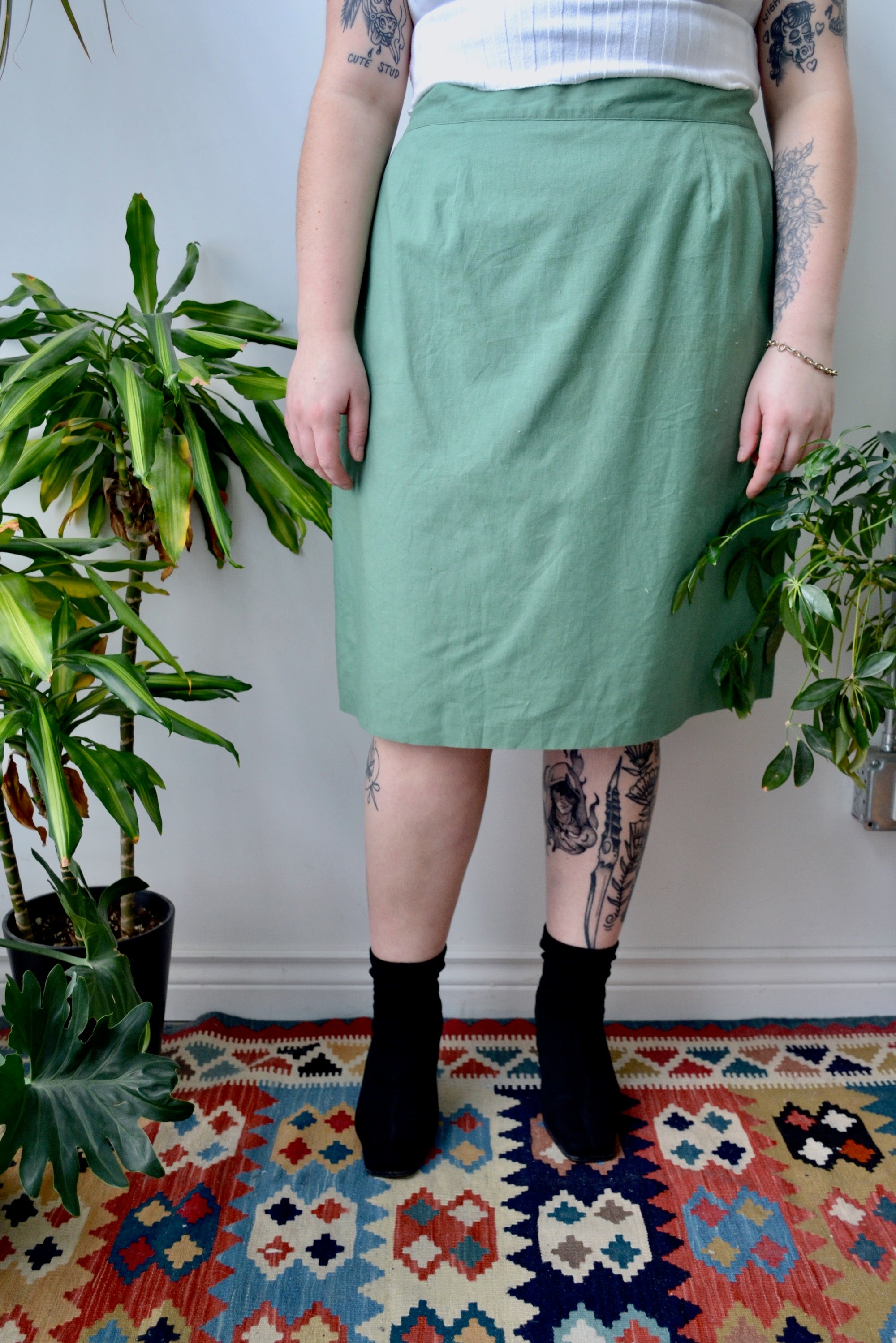Cotton/Linen Skirt