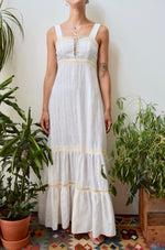 Gunne Sax Gauze Cotton Dress