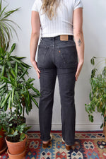 Black Orange Tab Levi's Jeans