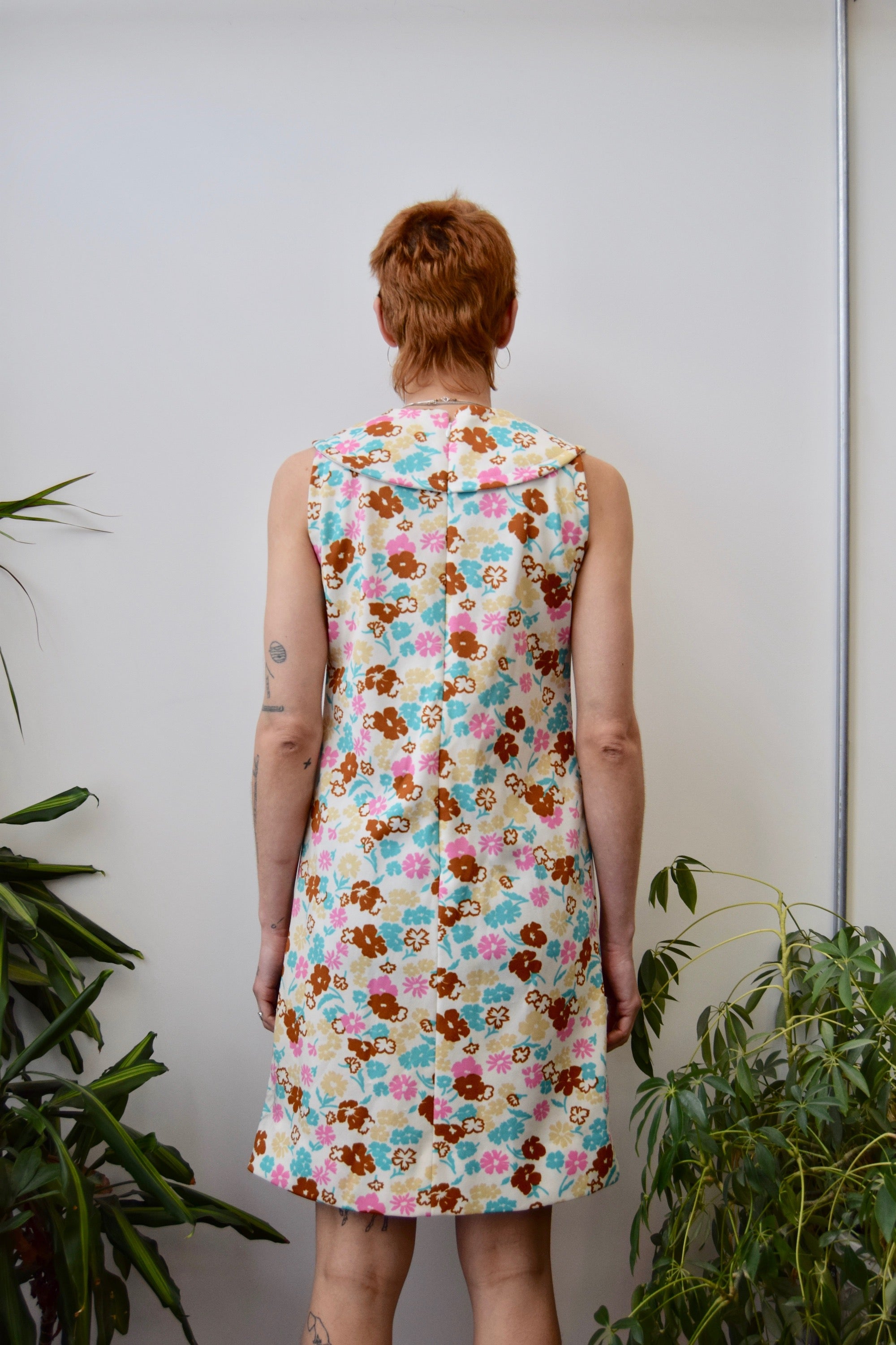 Sixties Neapolitan Floral Dress