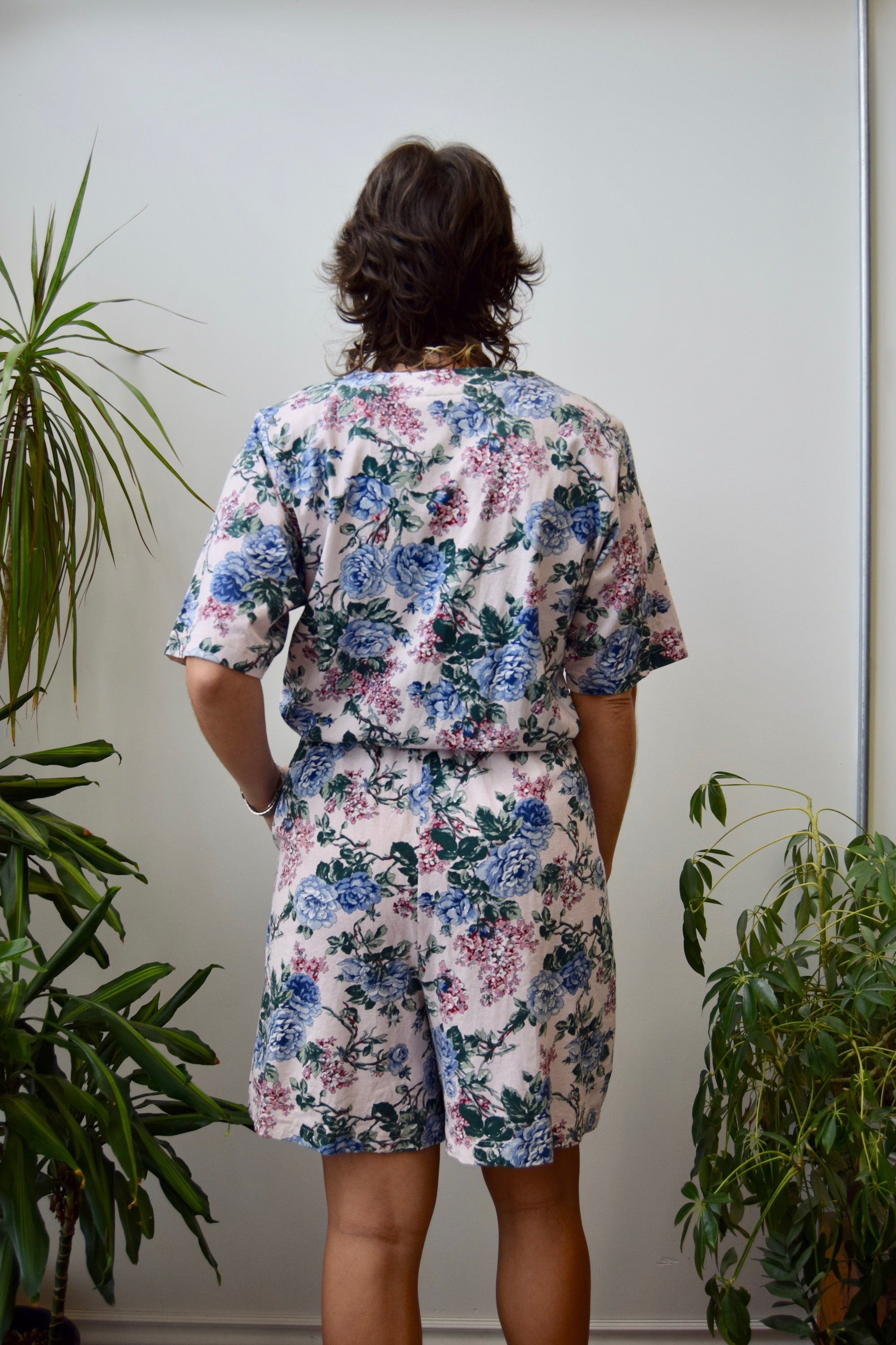 Nineties Floral Romper