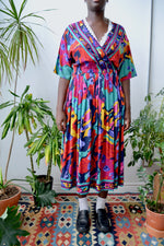 Abstract Eighties Dress