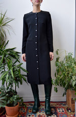 Drape Back Vintage Dress