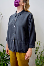 Black Silk Shacket