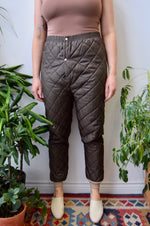 Walnut Quilted Pants
