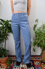 Seventies Light Blue Flare Cords