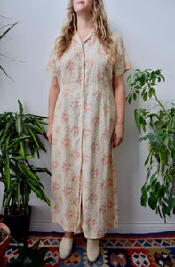 Linen Parlour Floral Dress