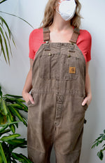 Brown Carhartt Overalls