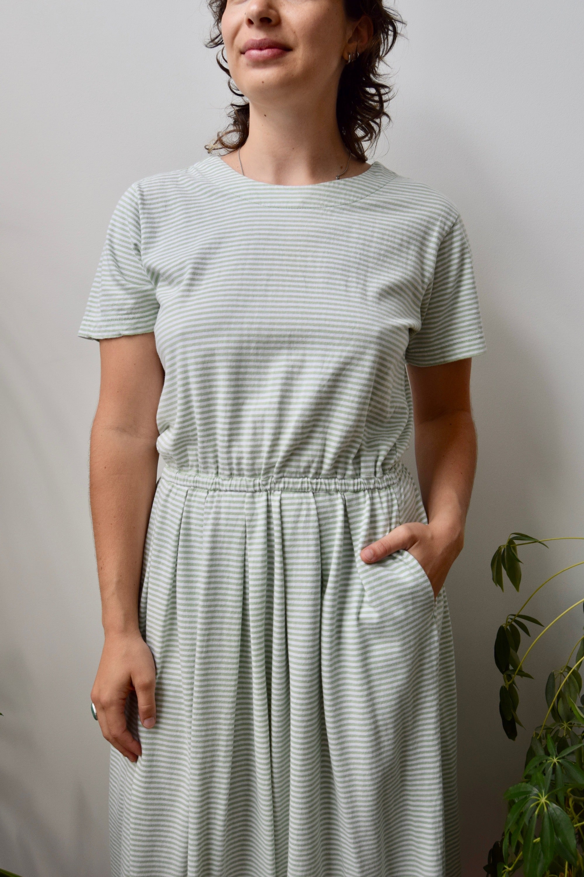 Mint Striped Chill Dress