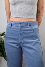 Seventies Light Blue Flare Cords