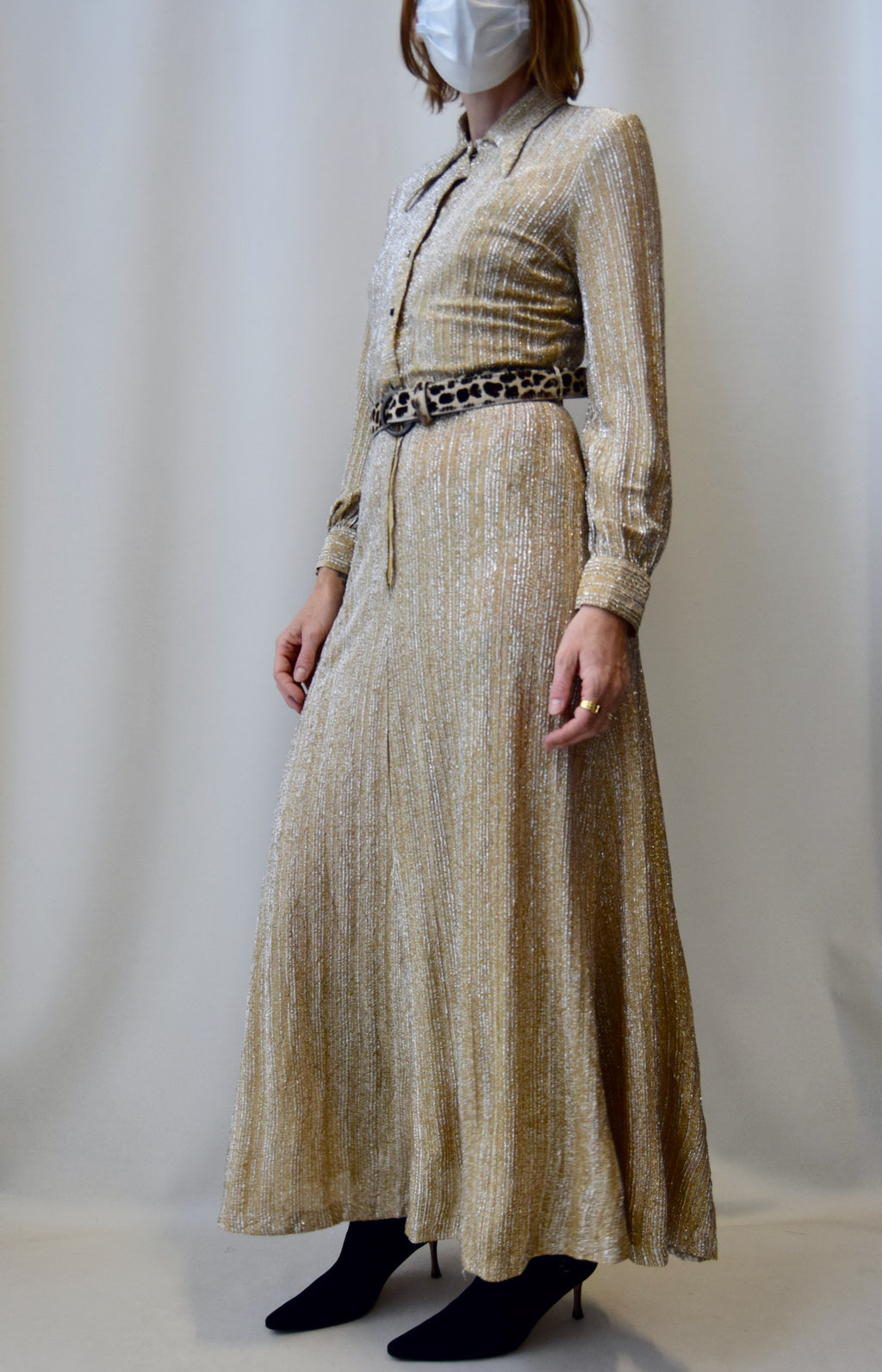 Seventies Tinsel Gown