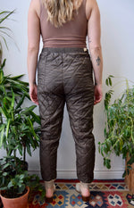 Walnut Quilted Pants