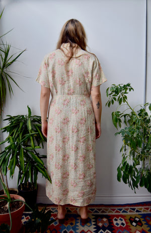Linen Parlour Floral Dress