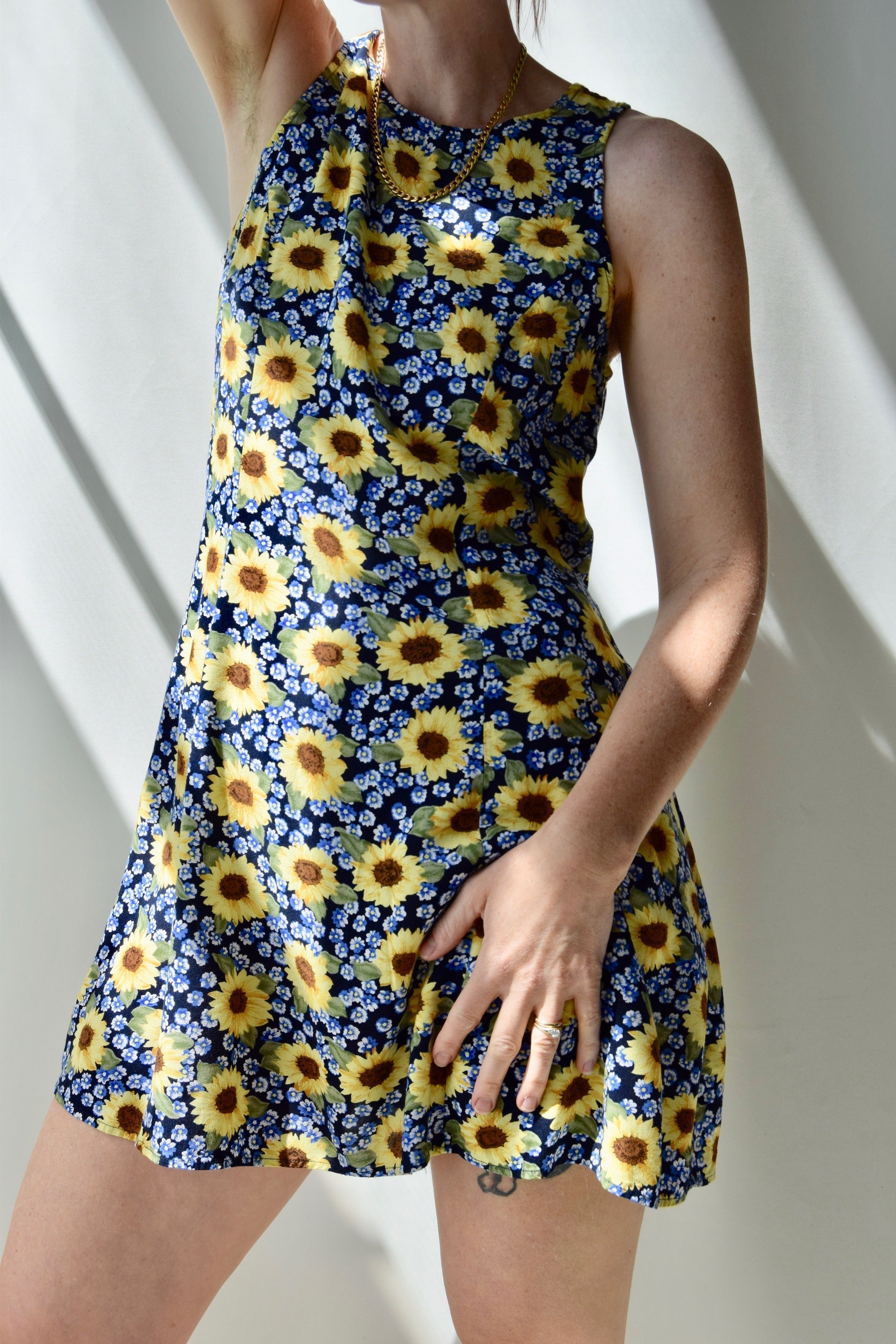 Sunflower Picnic Dress