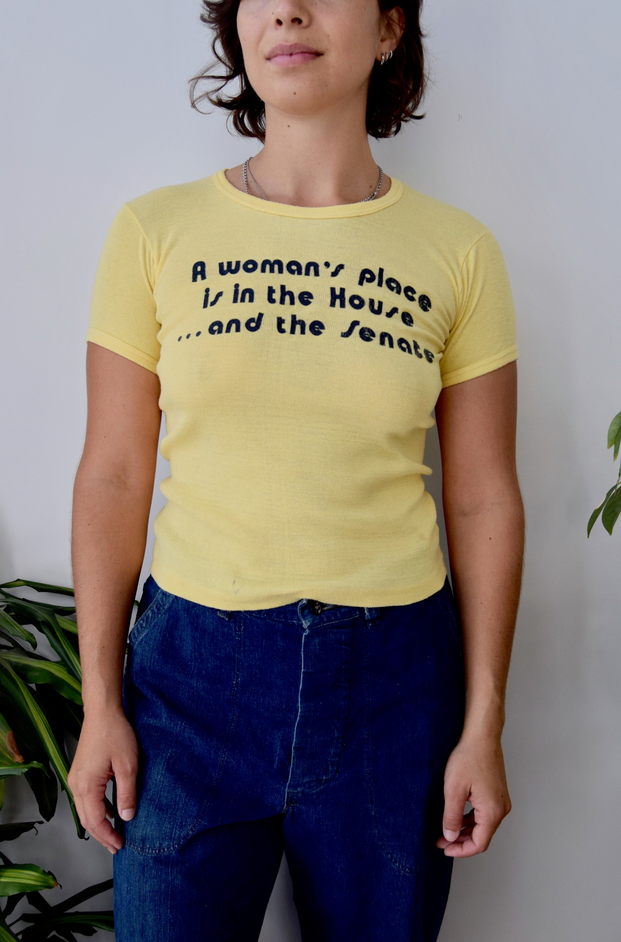 Seventies "A Woman's Place" Tee