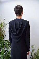 Drape Back Vintage Dress