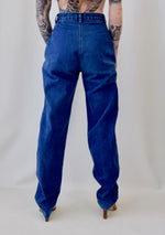 Dark Wash Western Jeans