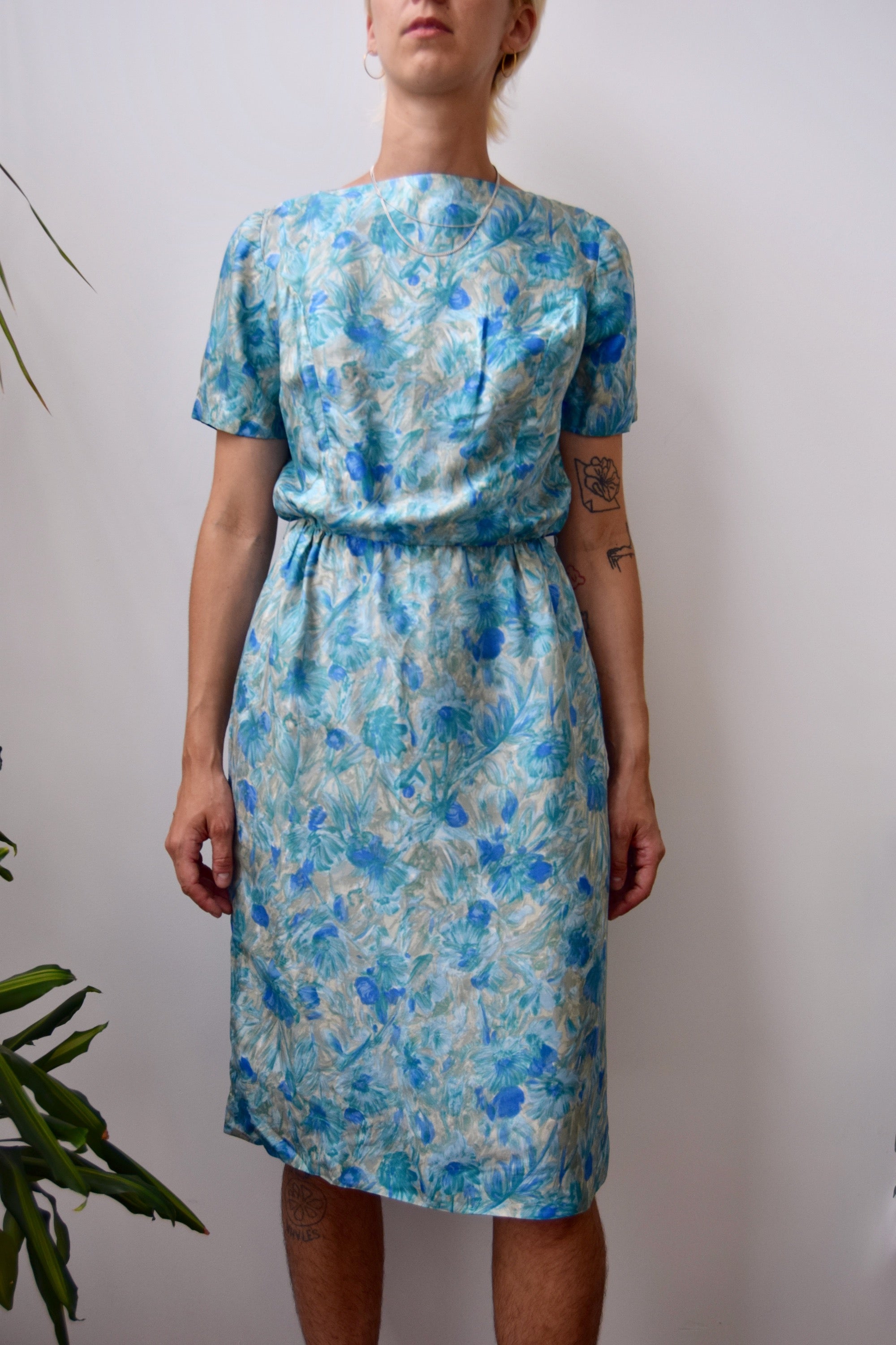 Silk Watercolour Dress