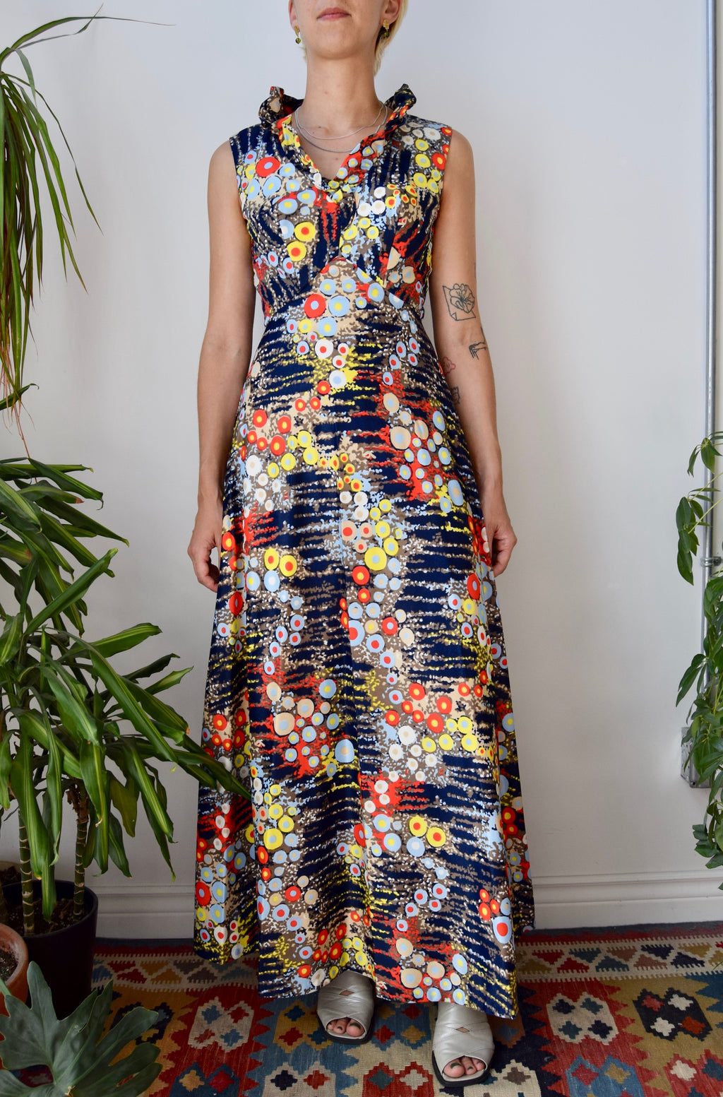 Seventies Abstract Maxi
