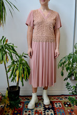 Blush Pink Forties Dress