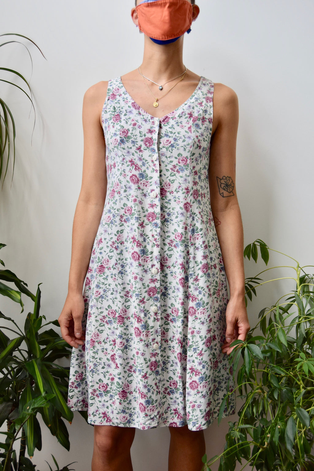 Flirty Floral Rayon Dress